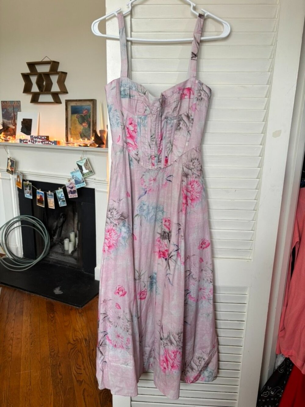 Bardot Floral Sun Dress